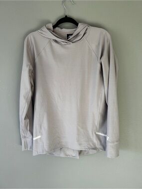 New Balance Light Purple Gray Crewneck Hooded Sweater